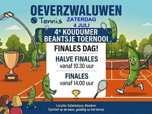 Nieuws over het Koudumer Beantsje Toernooi 28 juni tot en met 4 juli Nieuws over het Koudumer Beantsje Toernooi 28 juni tot en met 4 juli